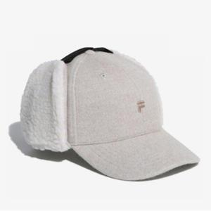 휠라모자 KQC FS3CPF6309X-OTL 모직 이어플랩캡