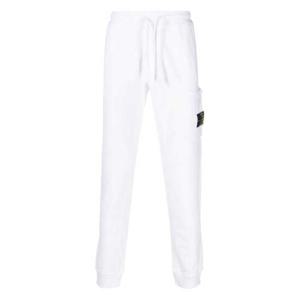 스톤아일랜드 22FW 771564520 V0001 와펜패치 화이트 남성 바지