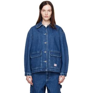 25 SS 아페쎄 여성 블루 알리스 데님 재킷 251252F060001