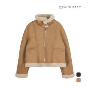 [미니마리] 하이넥클린무스탕자켓 (MM44JK18)