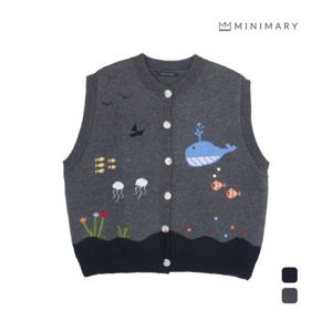 [미니마리] 언더더씨니트베스트 (MM44VT06)
