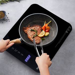 쿠오레 정품 CKI-D10B 블랙 1구 인덕션 쿠커 저소음 듀얼 냉각팬 2000W 고출력