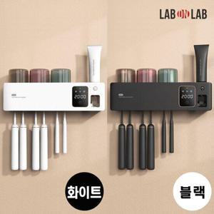 [랩온랩] AI올인원 스마트 무선 칫솔 살균기 2개(6구)