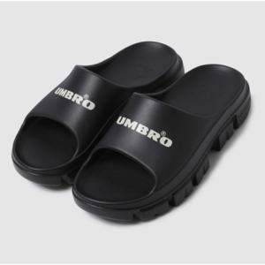 엄브로 토피 슬라이드 B1 UQ123ESD11 BLK0 NEON WHRD