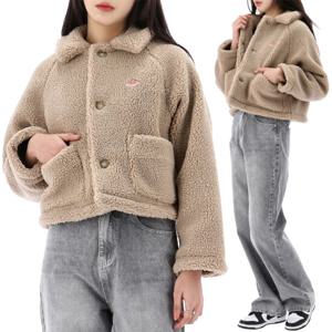 24FW 단톤 인슐레이션 라이트 보아 플리스 자켓 DT-A0545 LBA BEIGE