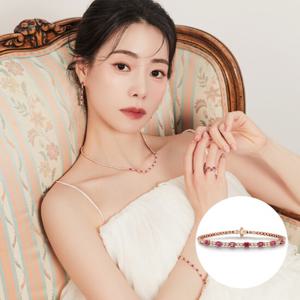 [로제도르][임지연PICK] 투아르 루비 팔찌_220100166