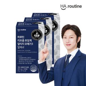 하루틴 초임계 알티지 오메가3 알파 3개월분(90캡슐)