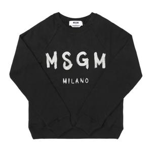 MSGM 3741MDM513G 247799 99 브러시드 로고 여성 맨투맨