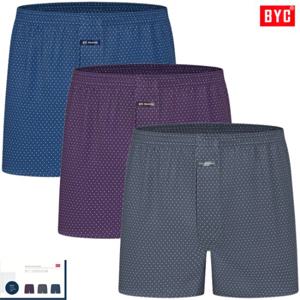 BYC규칙적도트패턴40수주자직면트렁크팬티3매입MCG1419