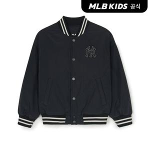 [택가179,000원][MLB키즈]스트릿 바시티 코튼나일론 패딩점퍼 NY (Black)7AJPV0351-50BKS