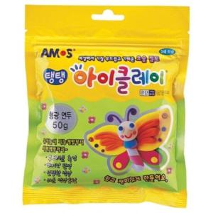 아모스 탱탱아이클레이 50g 형광연두 10개입