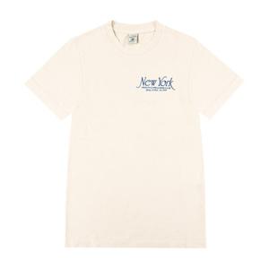 [스포티앤리치 SPORTY&RICH] TO042S409NC 공용 반팔티
