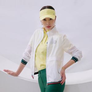 [크로커다일레이디] 배색 시보리 하이넥 집업 점퍼_CLDMJP215 CLDMJP215