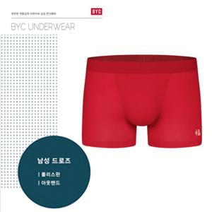 BYC아웃밴드레드행운복캐릭터드로즈1매MPO1301