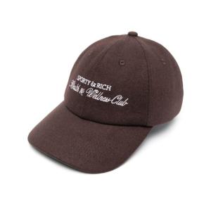 스포티앤리치 모자 AC663CH1 Brown