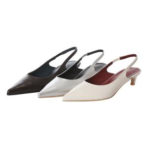 소다 글로벌 슈스파 여성 기본 슬링백 밴드형 CLF403 (블랙,아이보리,실버)