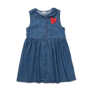 [래핑차일드]프릴 데님 원피스 (84219-501-70)
