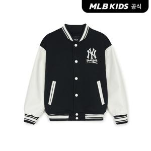 [택가199,000원][택가199,000원][MLB키즈 공식] 25SS 스트릿 바시티 점퍼 NY (Black) 7AJPV0251-50BKS