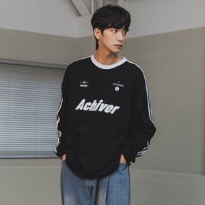 앨빈클로 ACHIVER 트랙 오버핏 긴팔티 AVT932 (2 COLOR)