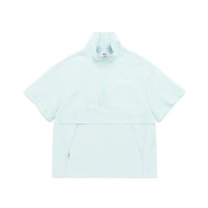 내셔널지오그래픽 키즈 K232UFT260 반팔 카라 반집업 AQUA
