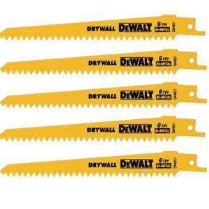 디월트 컷소날 석고보드용 컷쏘날 톱날 DW4851 5pcs