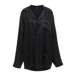 발렌시아가 자수 파자마 셔츠 818436TLO28 1000