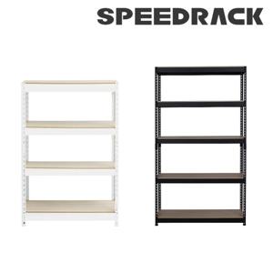 스피드랙 무볼트 철제 선반 앵글 1200x300x900(h) - 5단 (원기둥)