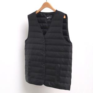 [아이우먼]빅사이즈경량베스트 7263L501 베이직보온패딩조끼 RN