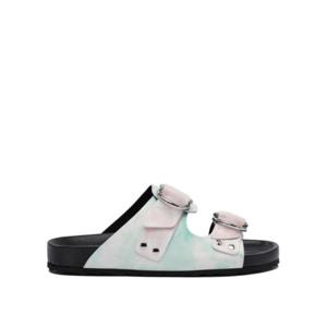 피에르하디 샌들 VN01CALFMULTI TIE AND DYE BLACK Black