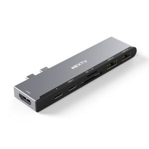 넥스트유 맥북 맥북에어 전용 USB-C 올인원 멀티포트 어댑터 NEXT-2275TC2-4K