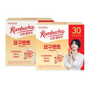 티젠 콤부차 요구르트 30스틱x2박스 + 전용보틀