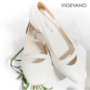 비제바노 여성 메리제인 펌프스 화이트 (J1VP1918690)