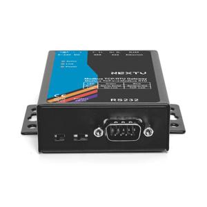 넥스트유 얼리드 ZMEC232485 산업용 RS232 422 485 to LAN 이더넷 시리얼 컨버터