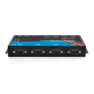 넥스트유 얼리브 ZFEC232485 산업용 4포트 RS232 422 485 to LAN 이더넷 시리얼 컨버터