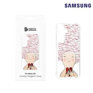 삼성정품 갤럭시S25 에바 알머슨 버라이어티 마그넷 맥세이프 케이스 일러스트 슬림 디자인 자석부착 무선충전 GP-FPS931 N