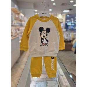 아가방 세이브존03 아가방 옐로우 디즈니 미키 스윗 라운지 상하세트 AG79R623003A