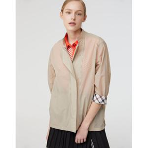 닥스 골프 여성 24SS 클리어런스스테디셀러베이직 스트레치 솔리드 점퍼 (BEIGE) WNJU4B411I2