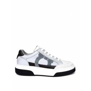 [SALVATORE FERRAGAMO] 남성 트레이너 스니커즈 cassina 235880769375007 Grey /8