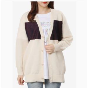 [시에로]브루클린 레터링 가디건 SE3KTF426
