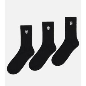 마리떼 3PACK EMBROIDERY 양말 MFG45CSO201 BLK