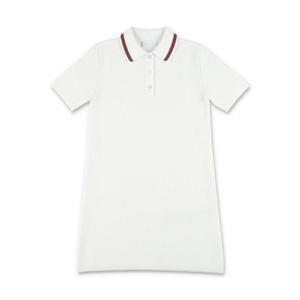 주니어 구찌 원피스 809682XKEIR 9060 Bianco