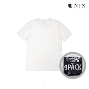 [닉스][NIX]유니) 라운드 반팔티셔츠 3팩(FNARCTA795P)