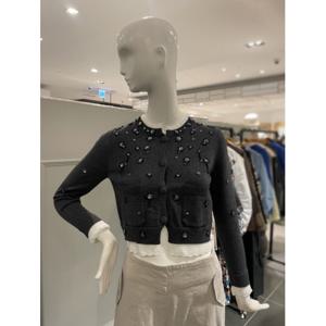 르니앤맥코이 비즈장식 크롭 가디건 (MM03CD104FJZ)