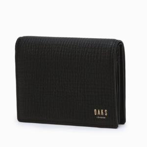 [닥스] 명함카드지갑 블랙 DAKS 금박 소프트 이태리 수입 소