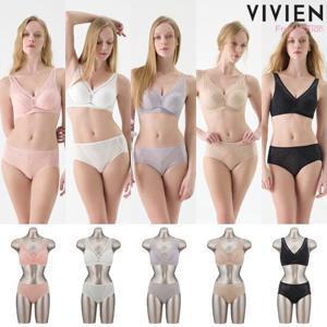 [25SS 최신상]비비안 프리모션 에어리 뉴컴포트 브라팬티 5세트