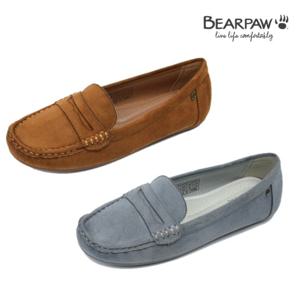베어파우 PAISLEY 여성 스웨이드 로퍼 K2958RA-W-PC