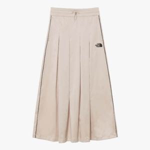 노스페이스트레이닝바지 VQJ NK6NR31L 여성 새틴 플레어 스커트 (LIGHT BEIGE)