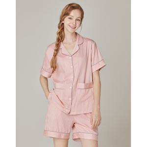 [BYC 본사] 면 레이온 반팔 여성잠옷 NRZ1017