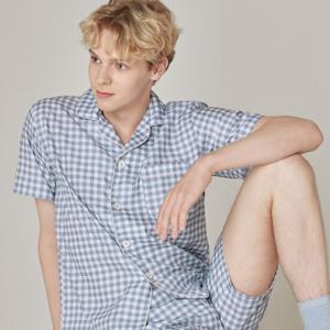 [BYC 본사] 레이온 반팔 남성잠옷 NRZ1014