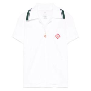 카사블랑카 폴로 티셔츠 WPS25SH13501 BRIGHT WHITE